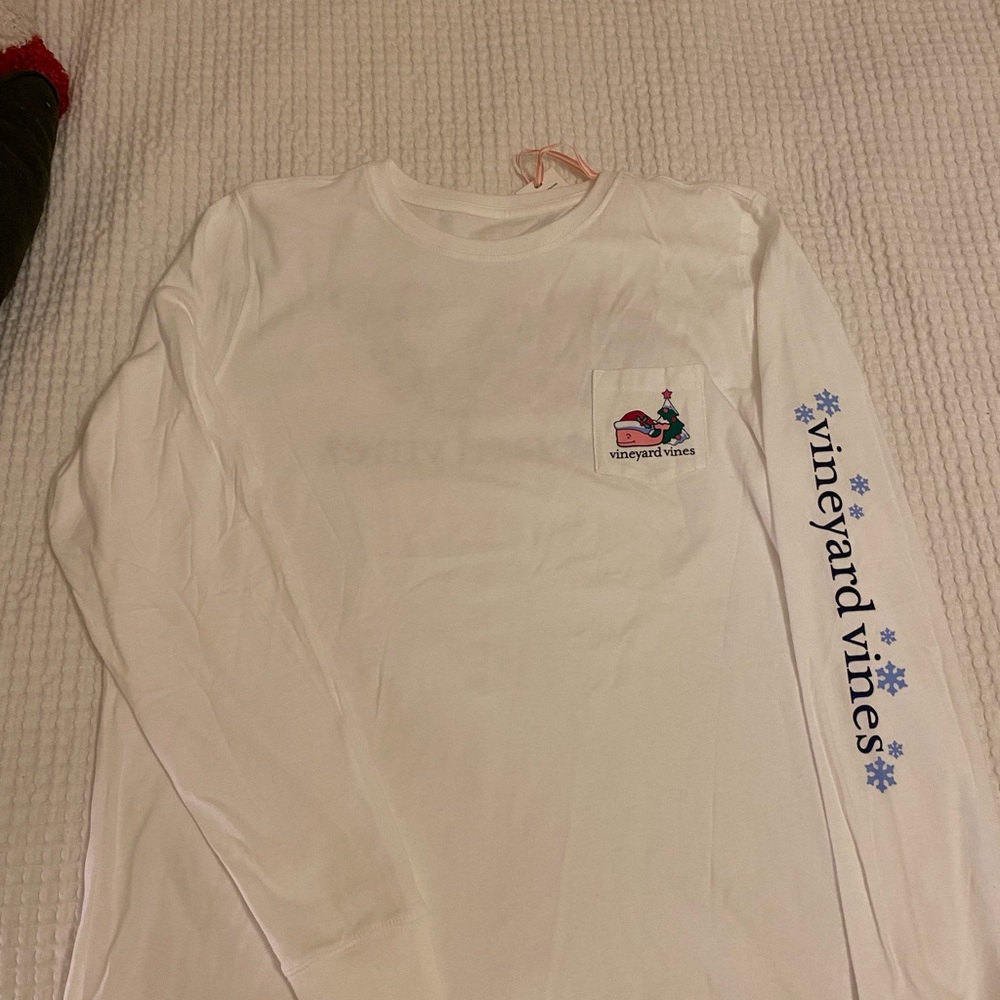 Vineyard Vines White Long Sleeve Shirt